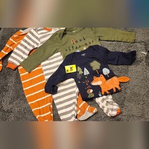 Adorable Baby Bodysuit Trio